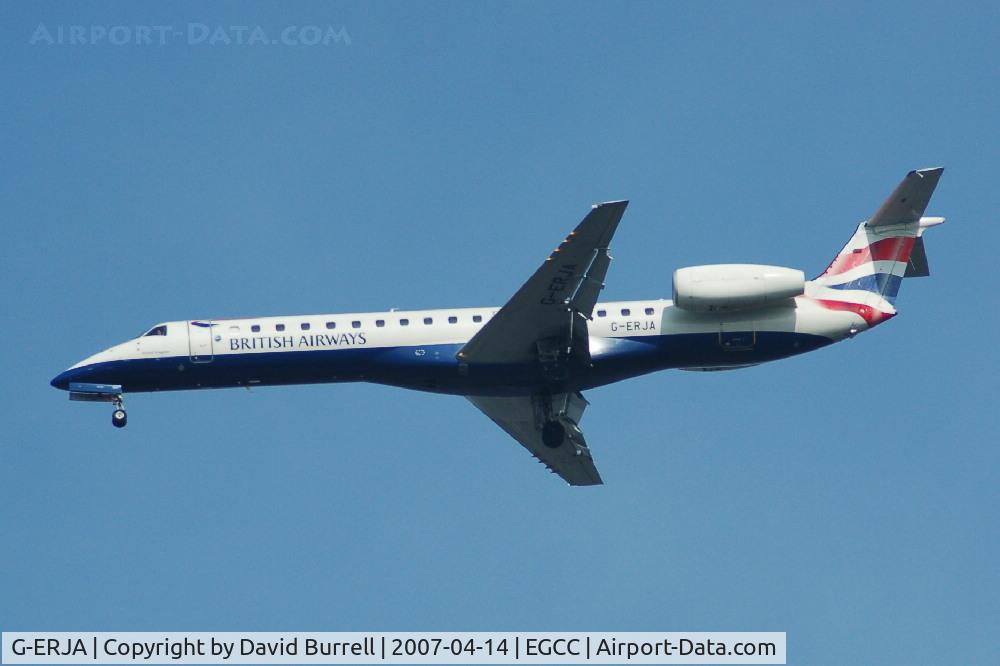 G-ERJA, 2000 Embraer EMB-145EP (ERJ-145EP) C/N 145229, British Airways - Landing