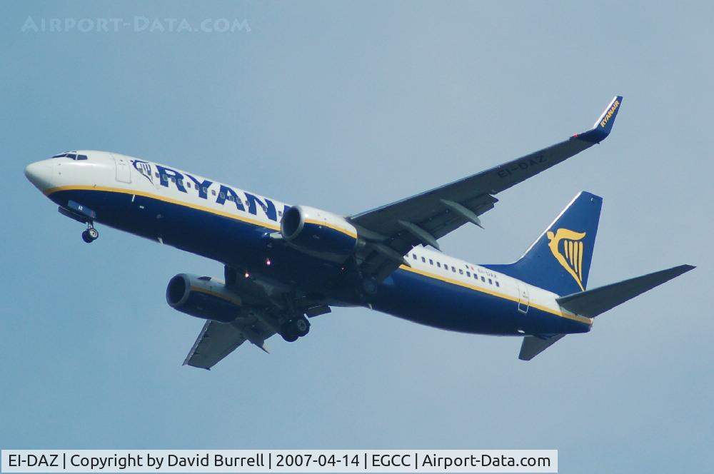 EI-DAZ, 2004 Boeing 737-8AS C/N 33559, Ryan Air - Landing