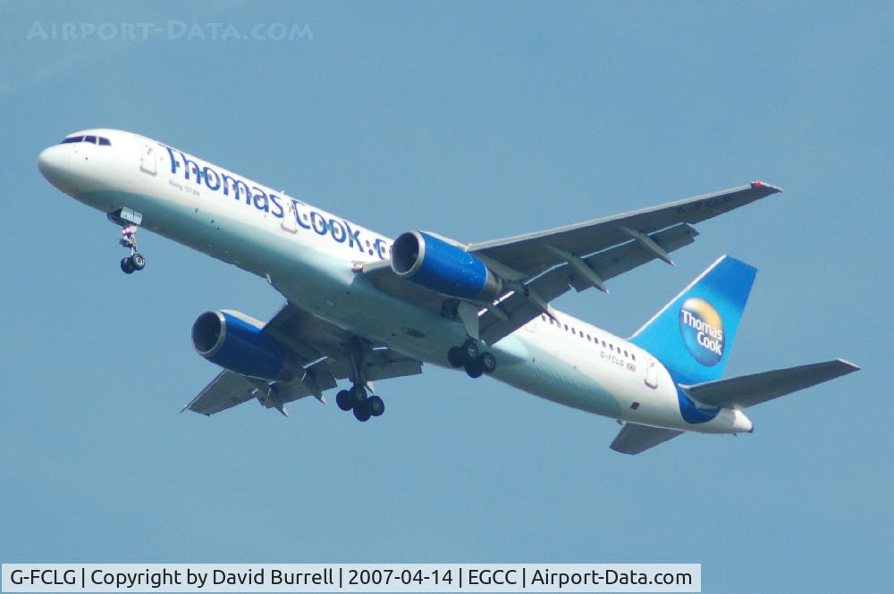 G-FCLG, 1988 Boeing 757-28A C/N 24367, Thomas Cook - Landing