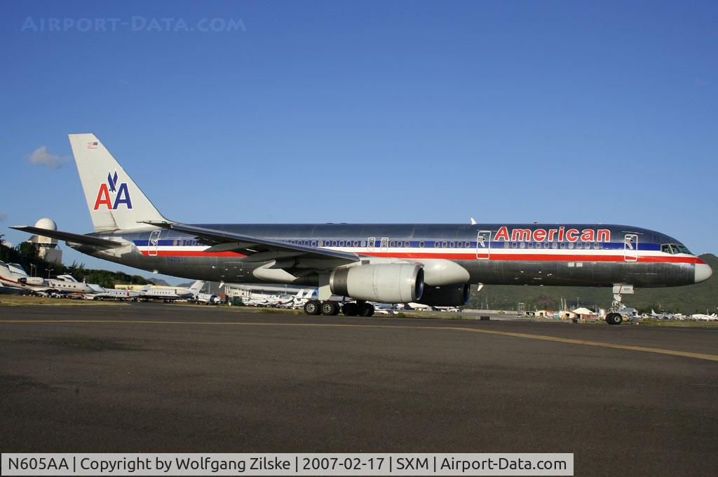 N605AA, 1995 Boeing 757-223 C/N 27056, visitor
