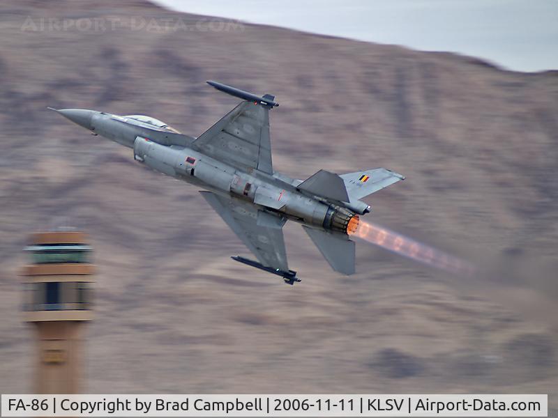 FA-86, SABCA F-16AM Fighting Falcon C/N 6H-86, Belgium Air Force F-16AM / Aviation Nation - 2006