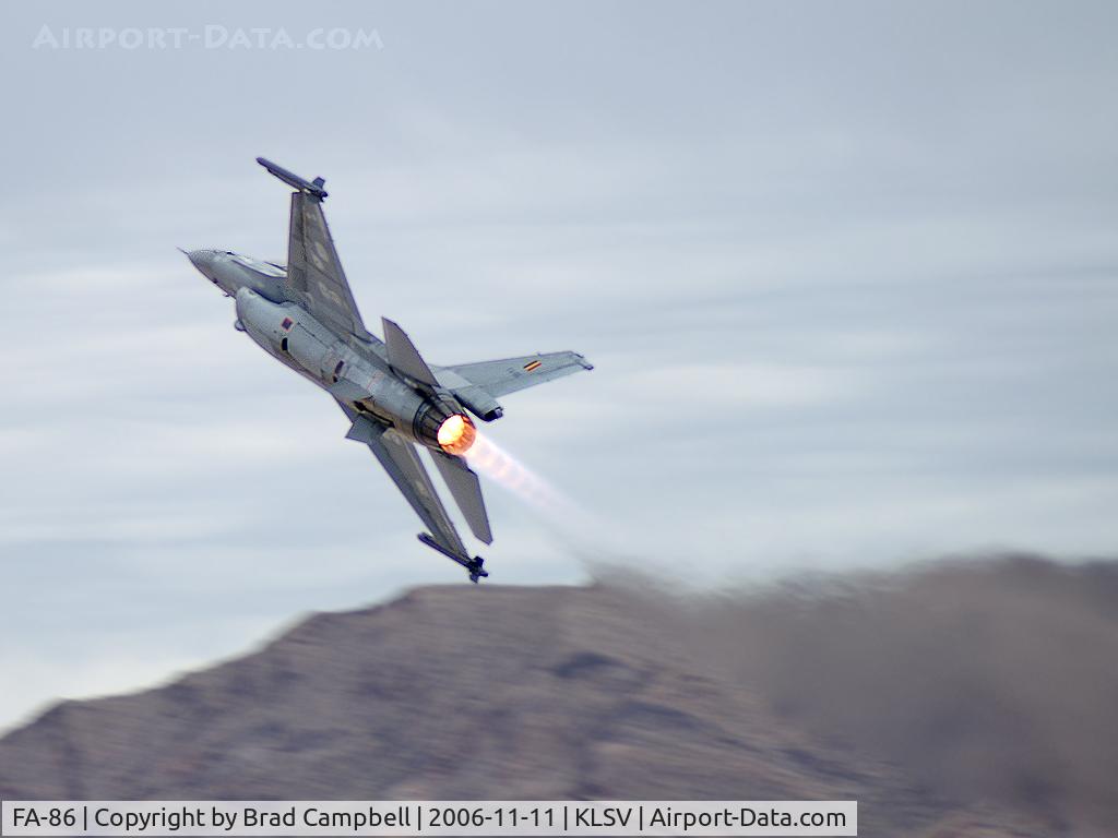 FA-86, SABCA F-16AM Fighting Falcon C/N 6H-86, Belgium Air Force F-16AM / Aviation Nation - 2006