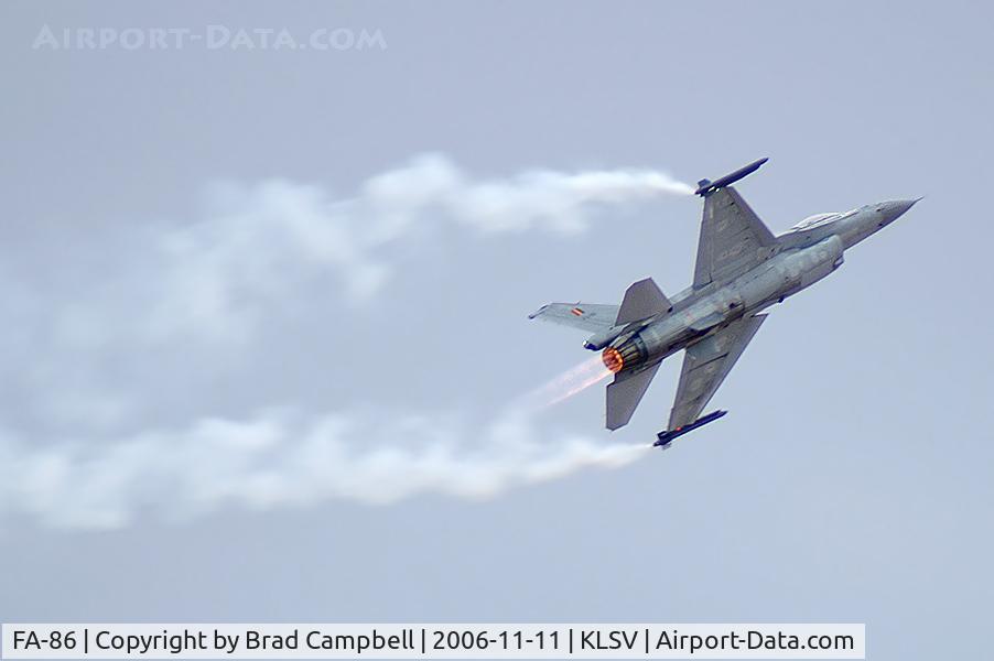 FA-86, SABCA F-16AM Fighting Falcon C/N 6H-86, Belgium Air Force F-16AM / Aviation Nation - 2006