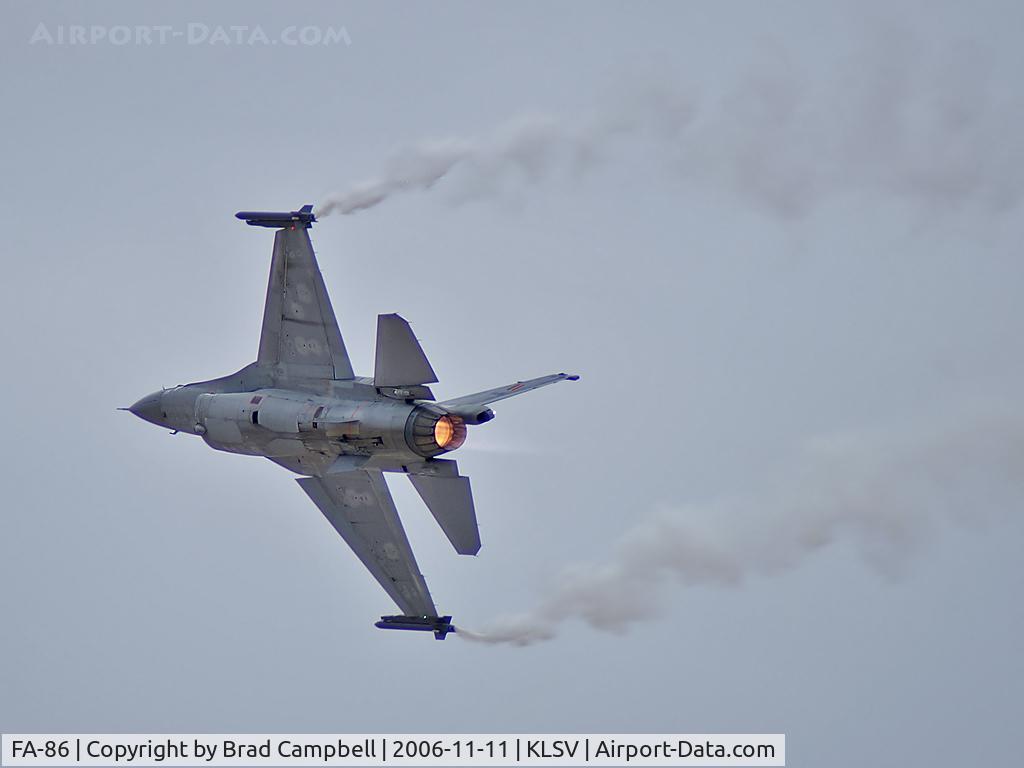 FA-86, SABCA F-16AM Fighting Falcon C/N 6H-86, Belgium Air Force F-16AM / Aviation Nation - 2006