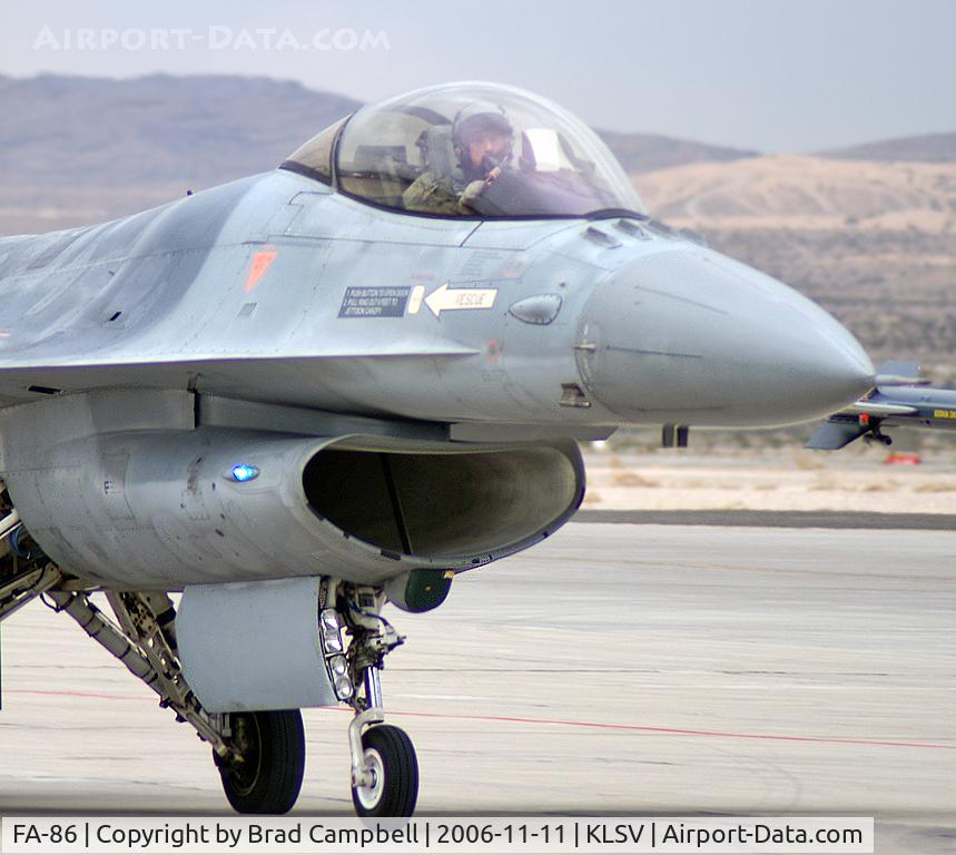 FA-86, SABCA F-16AM Fighting Falcon C/N 6H-86, Belgium Air Force F-16AM / Aviation Nation - 2006