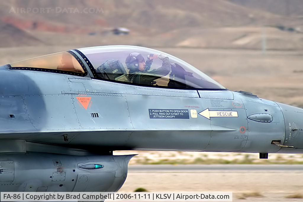 FA-86, SABCA F-16AM Fighting Falcon C/N 6H-86, Belgium Air Force F-16AM / Aviation Nation - 2006