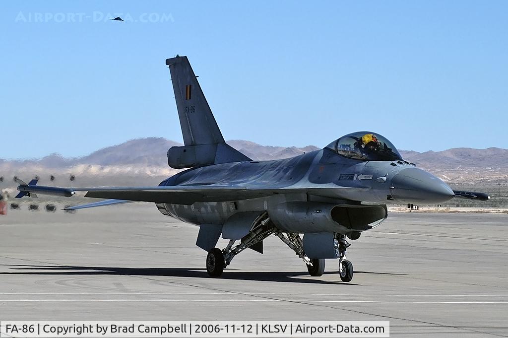 FA-86, SABCA F-16AM Fighting Falcon C/N 6H-86, Belgium Air Force F-16AM / Aviation Nation - 2006