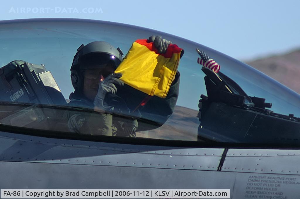 FA-86, SABCA F-16AM Fighting Falcon C/N 6H-86, Belgium Air Force F-16AM / Aviation Nation - 2006