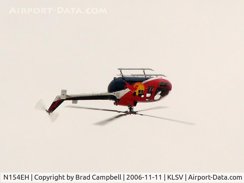 N154EH, 1985 MBB Bo-105CBS-4 C/N S-704, Red Bull North American Inc. - Santa Monic, California / 1985 MESSERSCHMITT-BOELKOW-BLOHM S-704 - The position of the craft is true: it's a 'Stunt' helicopter and could actually fly upside down! Aviation Nation 2006