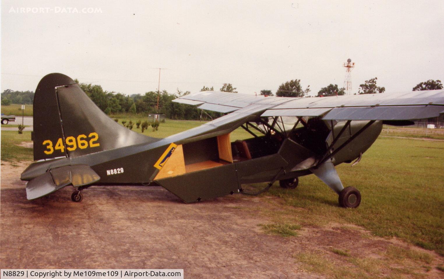 N8829, 1945 Stinson L-5G Sentinel C/N CSL5G-1, L-5G