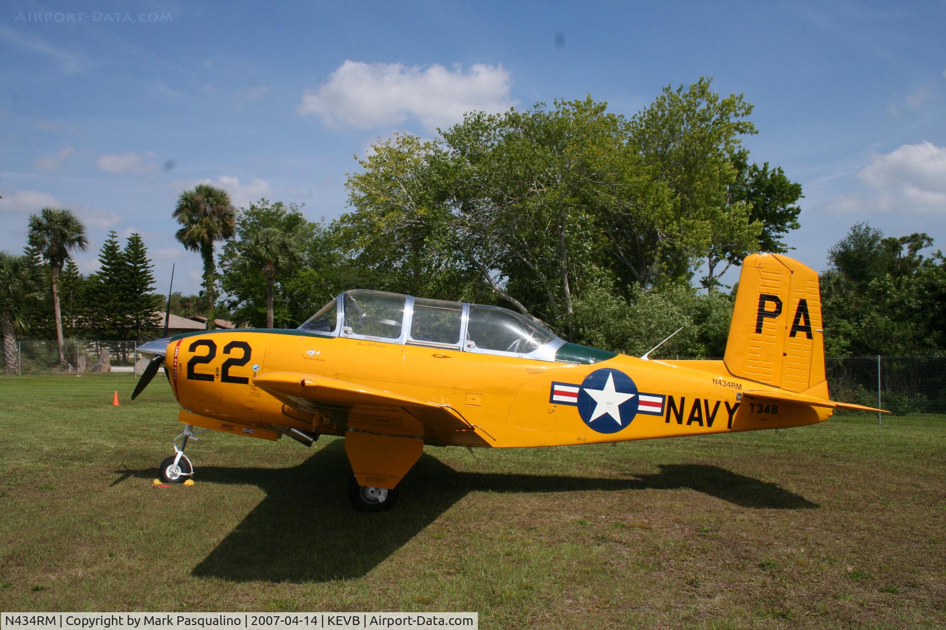 N434RM, 1957 Beech T-34B C/N BG-322, Beech T-34B