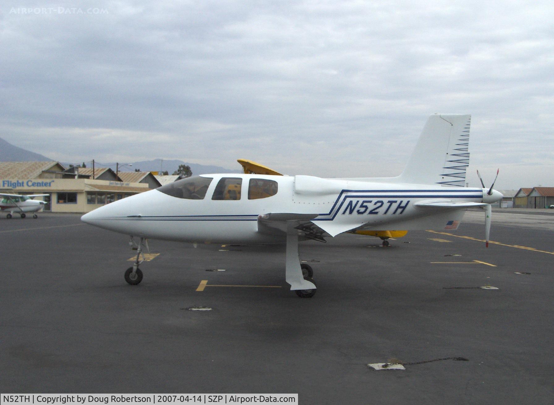 N52TH, 1999 Cirrus VK-30 C/N 143, 1999 Hastings CIRRUS VK-30, Continental IO-550 pusher tri-blade prop