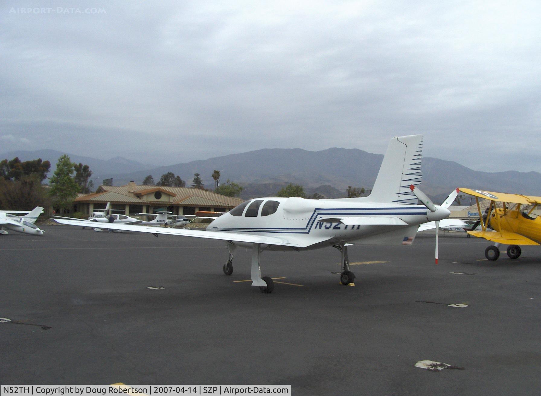 N52TH, 1999 Cirrus VK-30 C/N 143, 1999 Hastings CIRRUS VK-30, Continental IO-550 pusher tri-blade prop