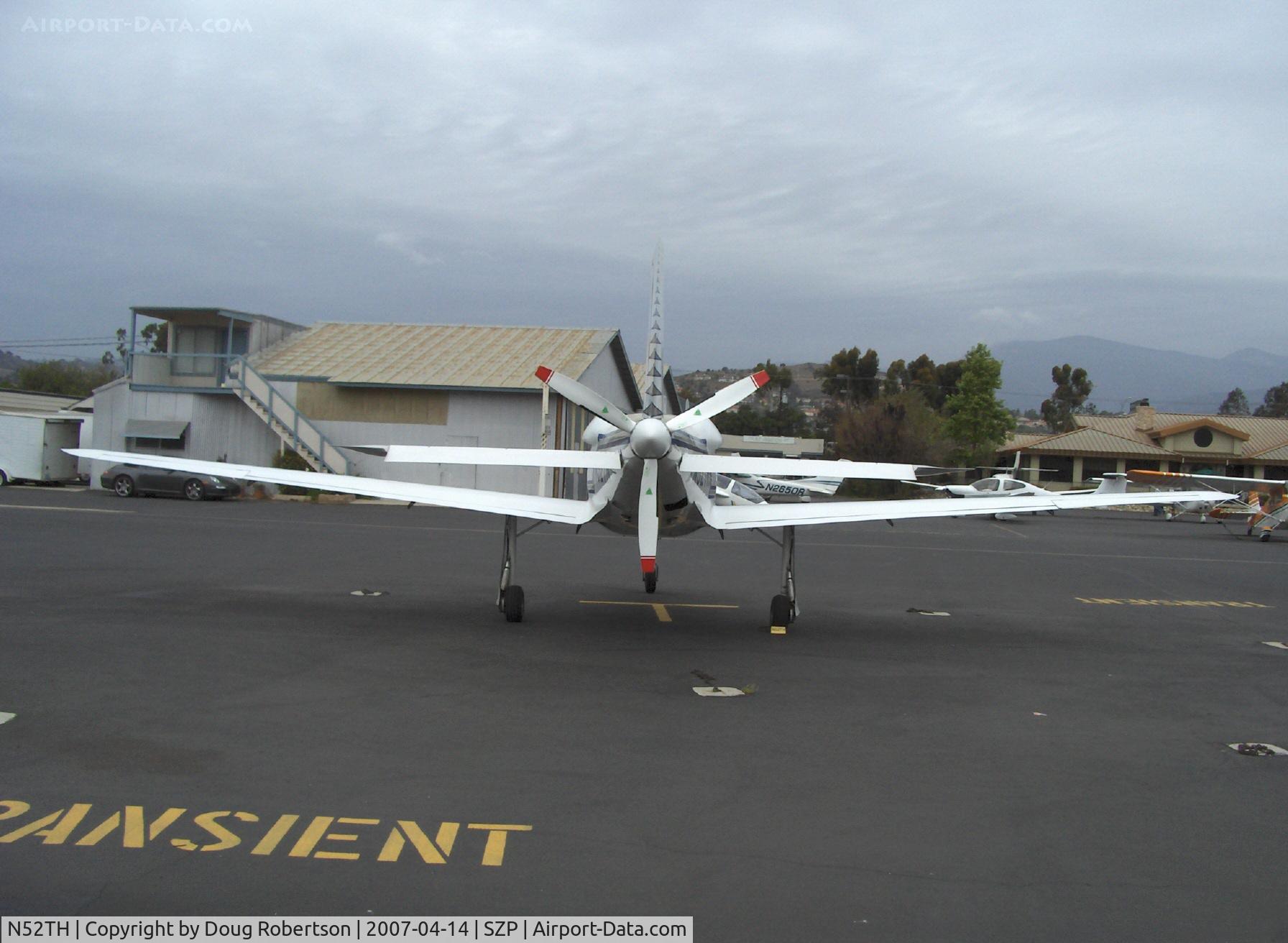 N52TH, 1999 Cirrus VK-30 C/N 143, 1999 Hastings CIRRUS VK-30, Continental IO-550 pusher tri-blade prop