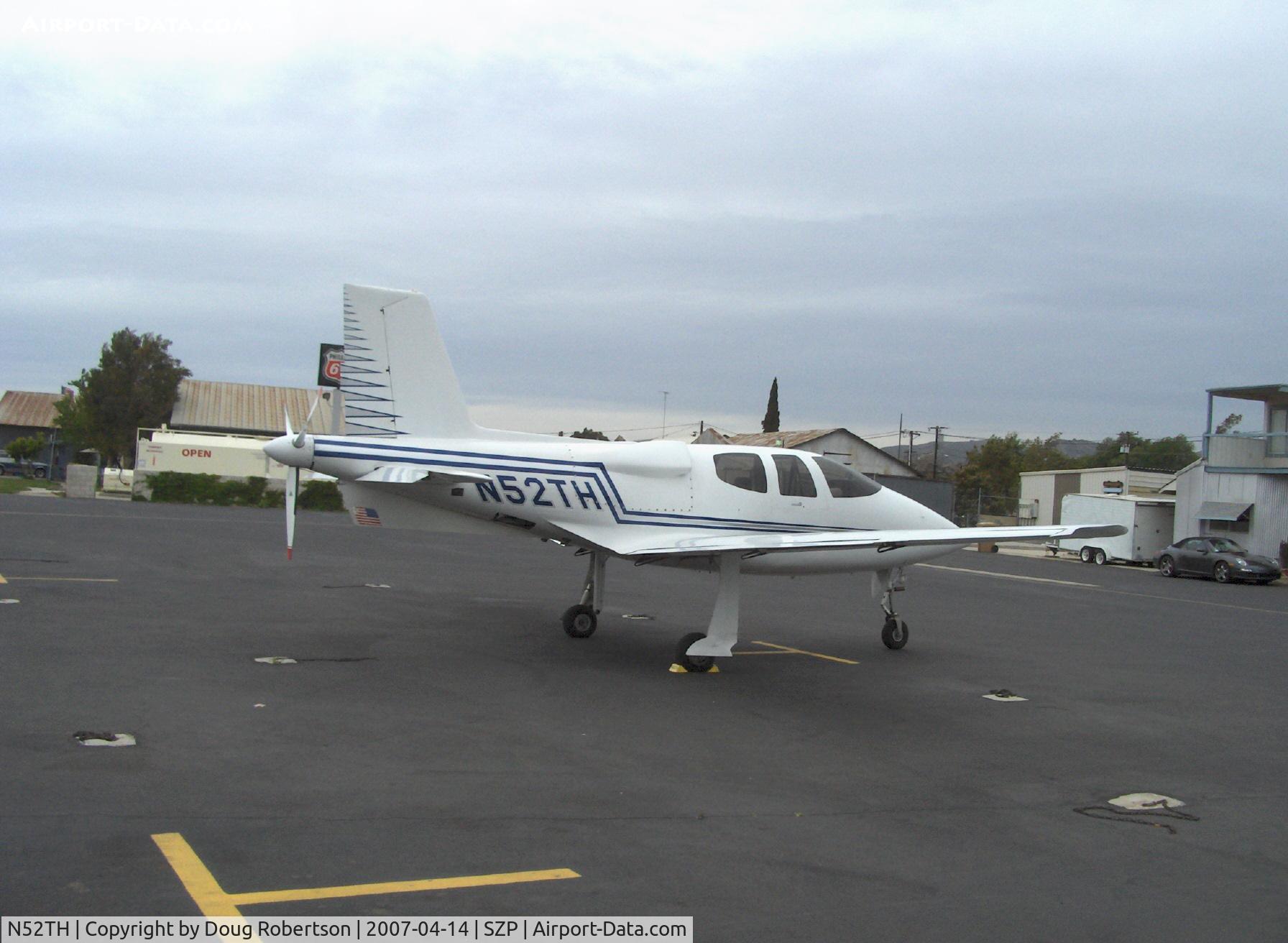 N52TH, 1999 Cirrus VK-30 C/N 143, 1999 Hastings Cirrus Design VK-30, Continental IO-550 pusher tri-blade prop