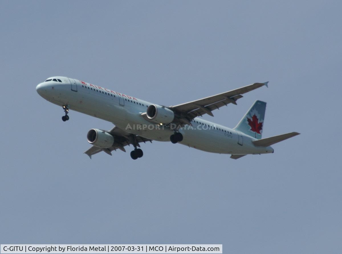 C-GITU, 2001 Airbus A321-211 C/N 1602, Air Canada