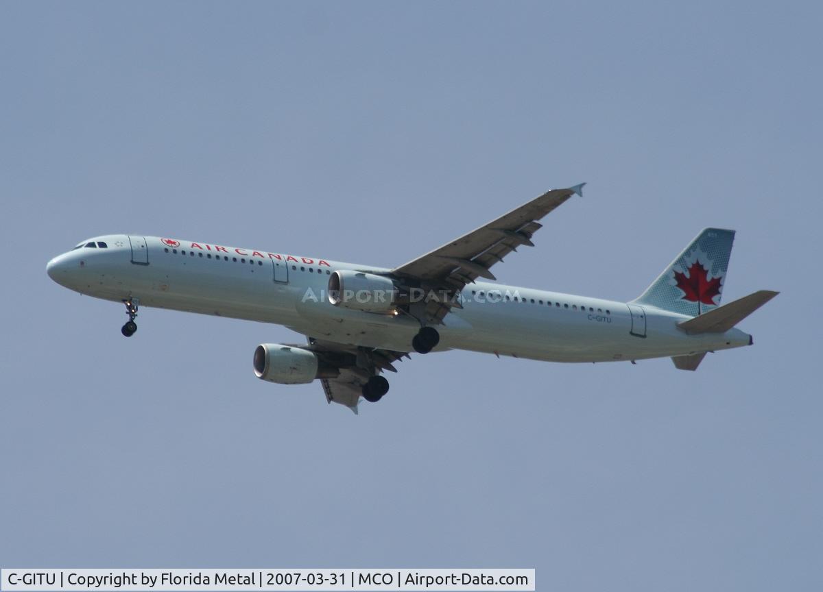 C-GITU, 2001 Airbus A321-211 C/N 1602, Air Canada