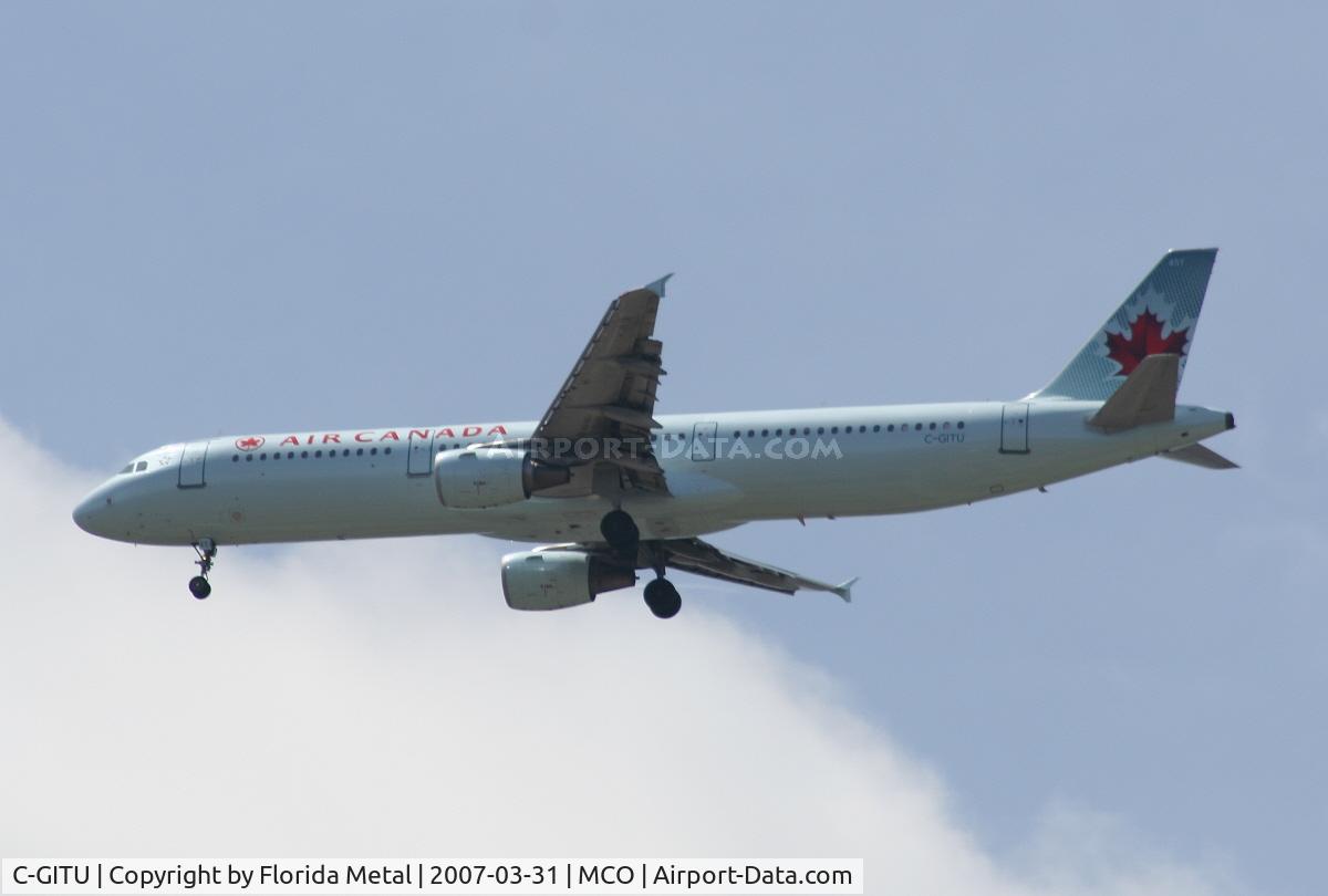 C-GITU, 2001 Airbus A321-211 C/N 1602, Air Canada