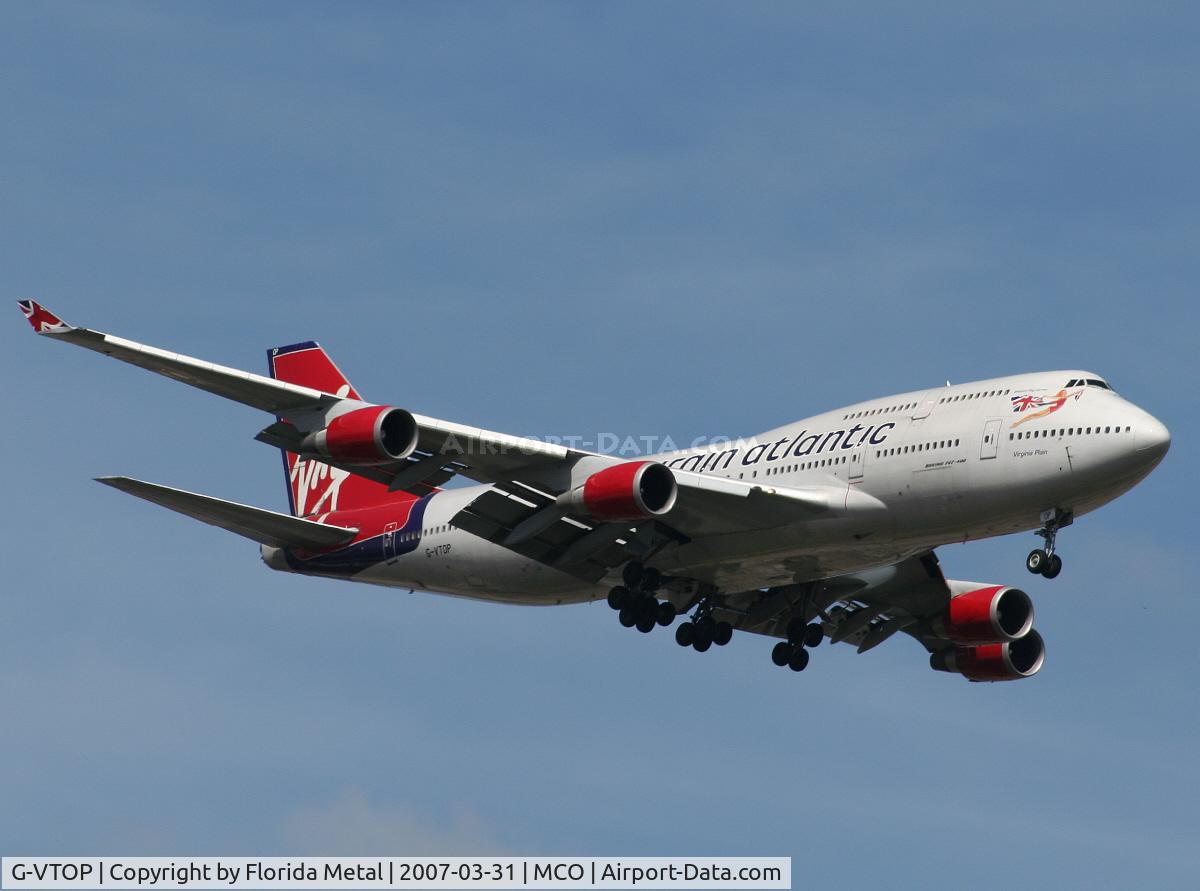 G-VTOP, 1997 Boeing 747-4Q8 C/N 28194, Virgin
