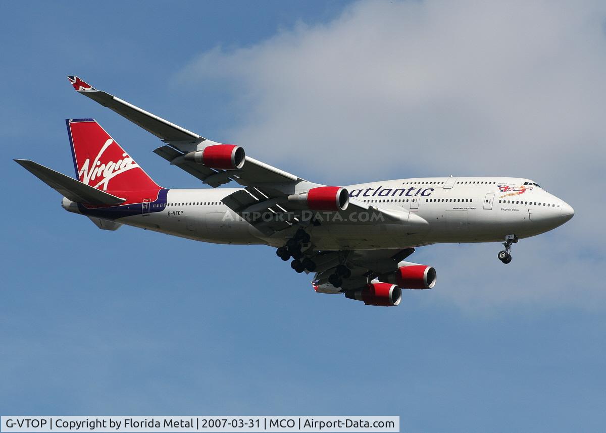 G-VTOP, 1997 Boeing 747-4Q8 C/N 28194, Virgin