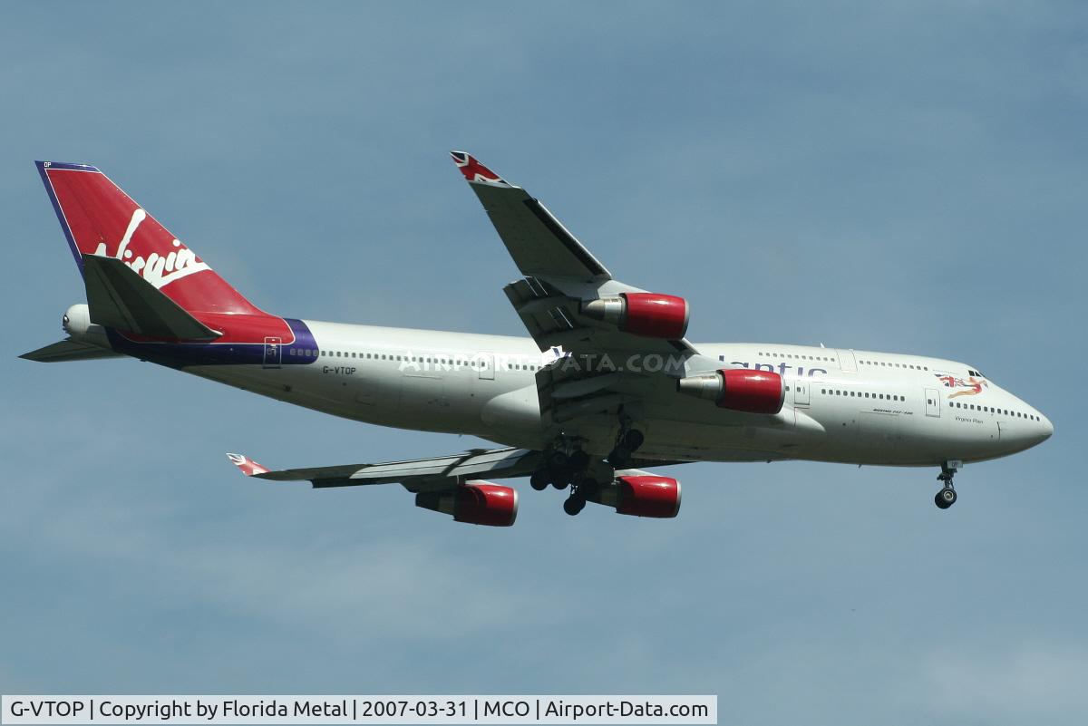 G-VTOP, 1997 Boeing 747-4Q8 C/N 28194, Virgin