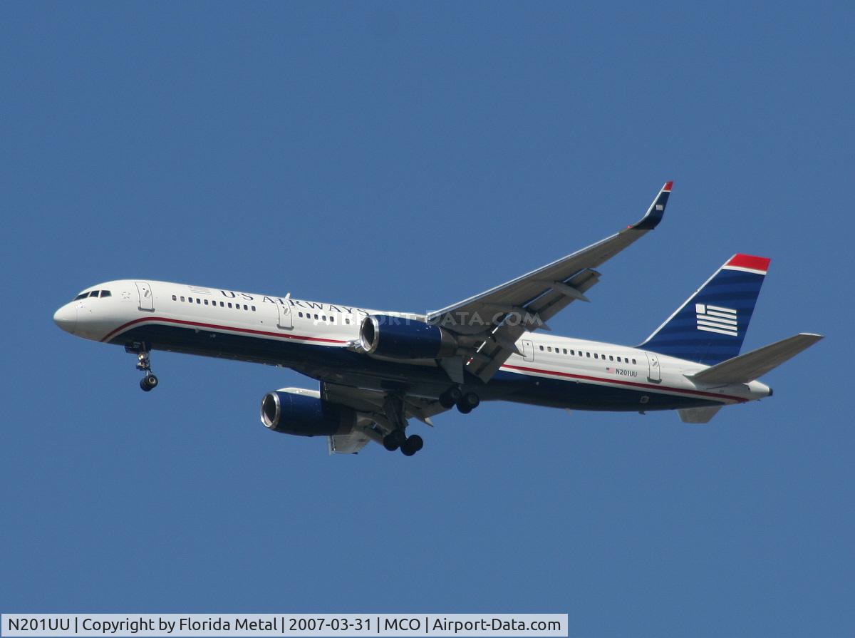 N201UU, 1995 Boeing 757-2B7 C/N 27810, US Airways