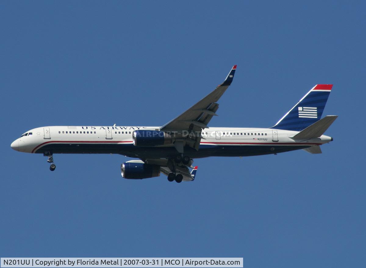 N201UU, 1995 Boeing 757-2B7 C/N 27810, US Airways