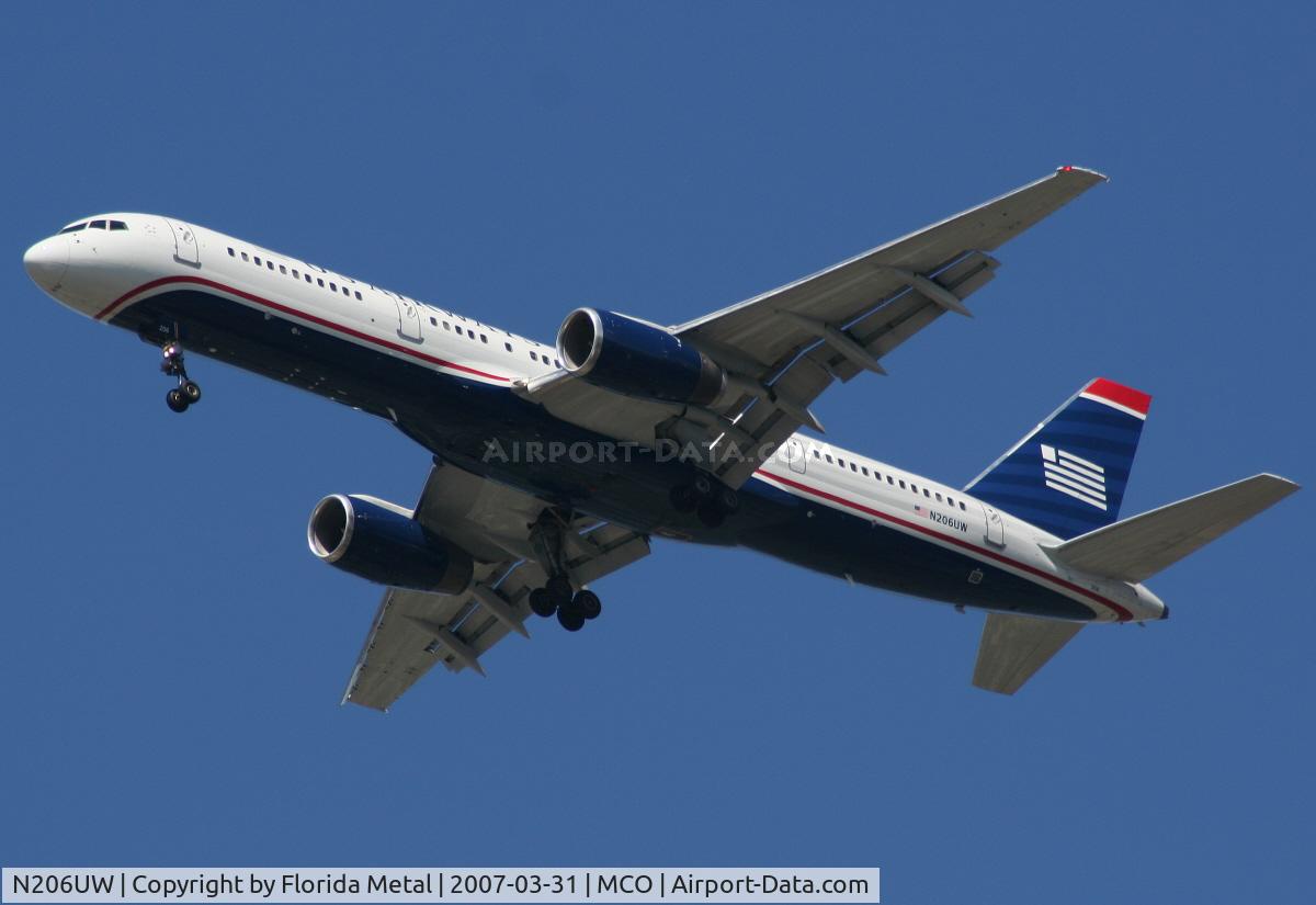 N206UW, 1995 Boeing 757-2B7 C/N 27808, US