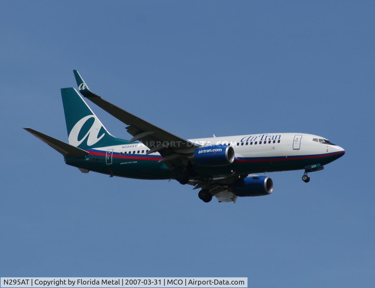 N295AT, 2006 Boeing 737-76N C/N 32677, Air Tran