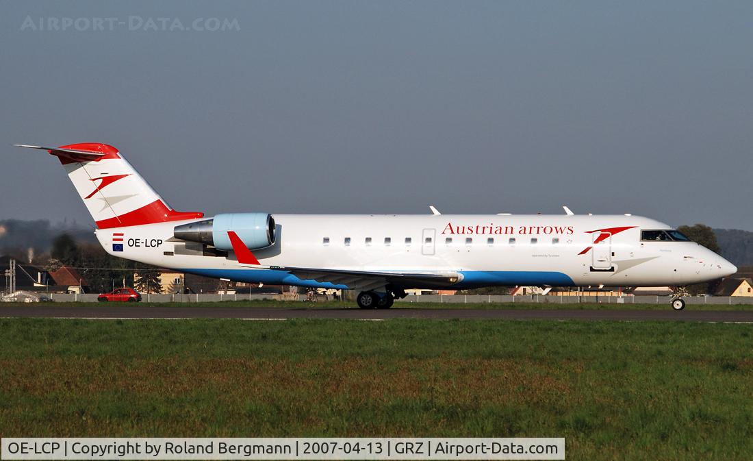 OE-LCP, 2001 Canadair CRJ-200LR (CL-600-2B19) C/N 7480, Canadair CL-600-2B19 Regional Jet CRJ-200LR