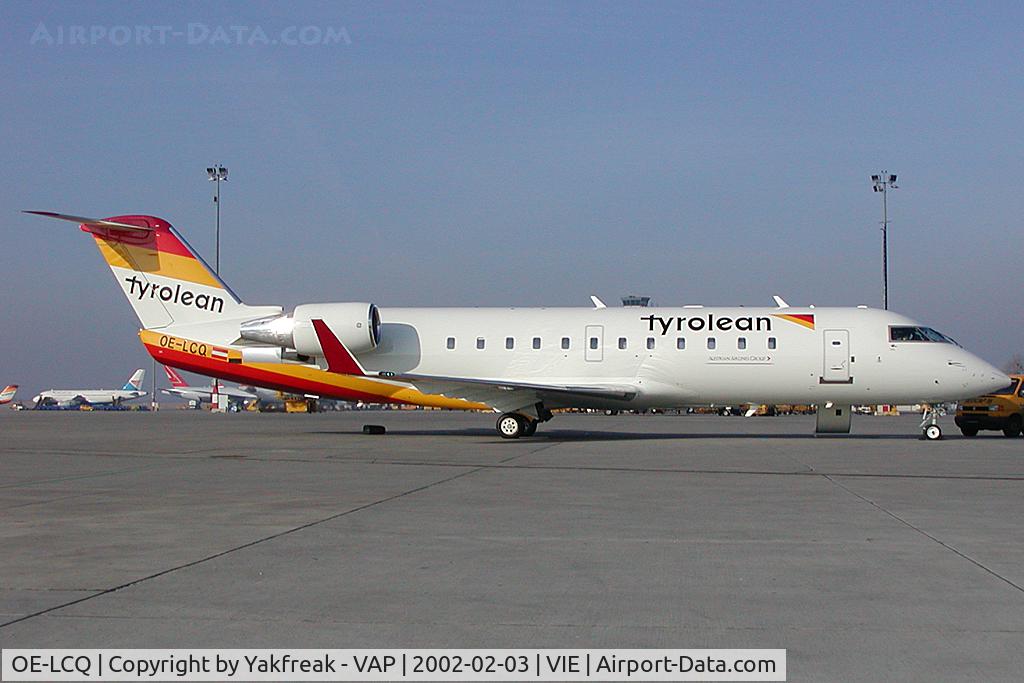 OE-LCQ, 2002 Canadair CRJ-200LR (CL-600-2B19) C/N 7605, Tyrolean Airways Regionaljet