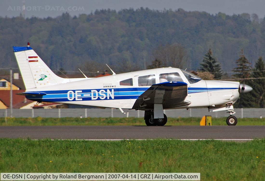 OE-DSN, Piper PA-28R-201 Cherokee Arrow III C/N 28R-7737118, Piper PA28R-201