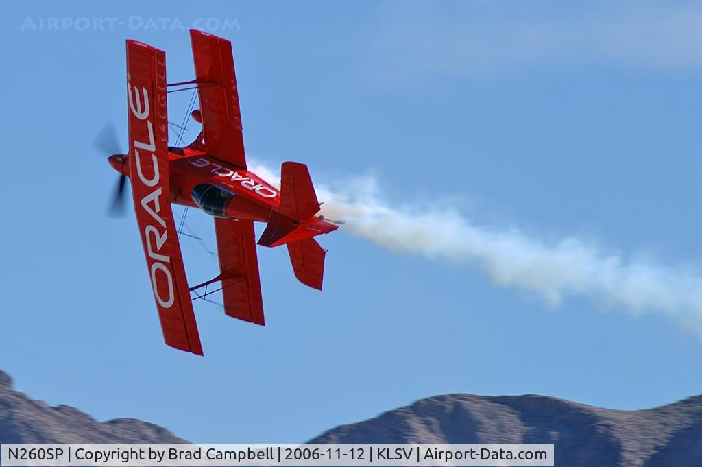 N260SP, 1981 Pitts S-2S Special C/N 1114C, Pitts S2B LLC - Salinas, California / 1981 Oliver Steven R PITTS S-2S / Sean Tucker behind the stick. - Aviation Nation 2006.