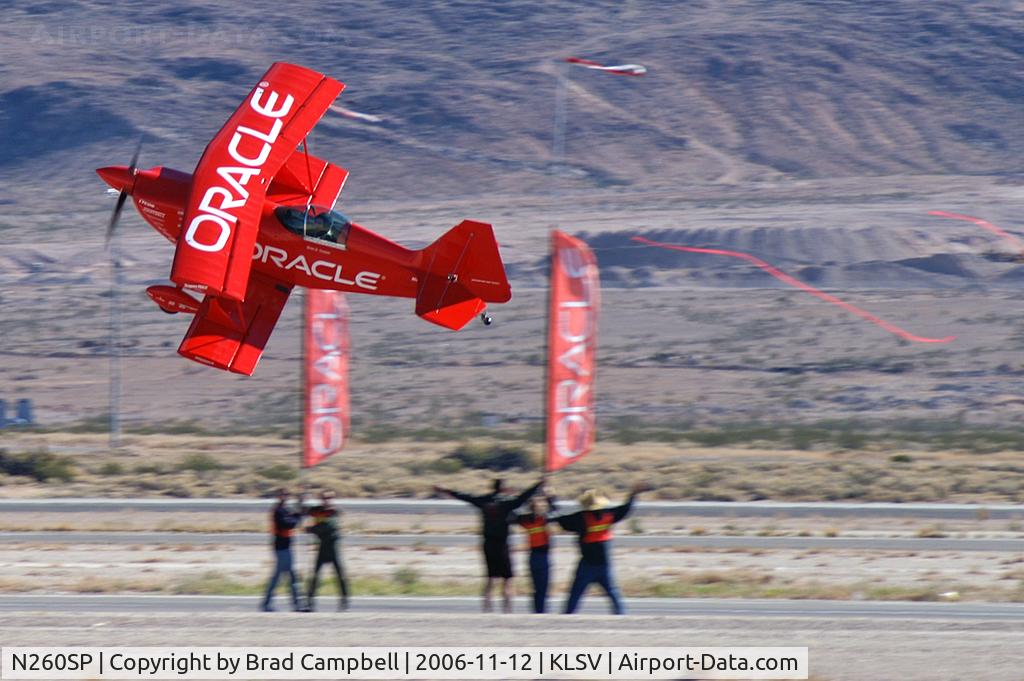 N260SP, 1981 Pitts S-2S Special C/N 1114C, Pitts S2B LLC - Salinas, California / 1981 Oliver Steven R PITTS S-2S / Sean Tucker behind the stick. - Aviation Nation 2006.