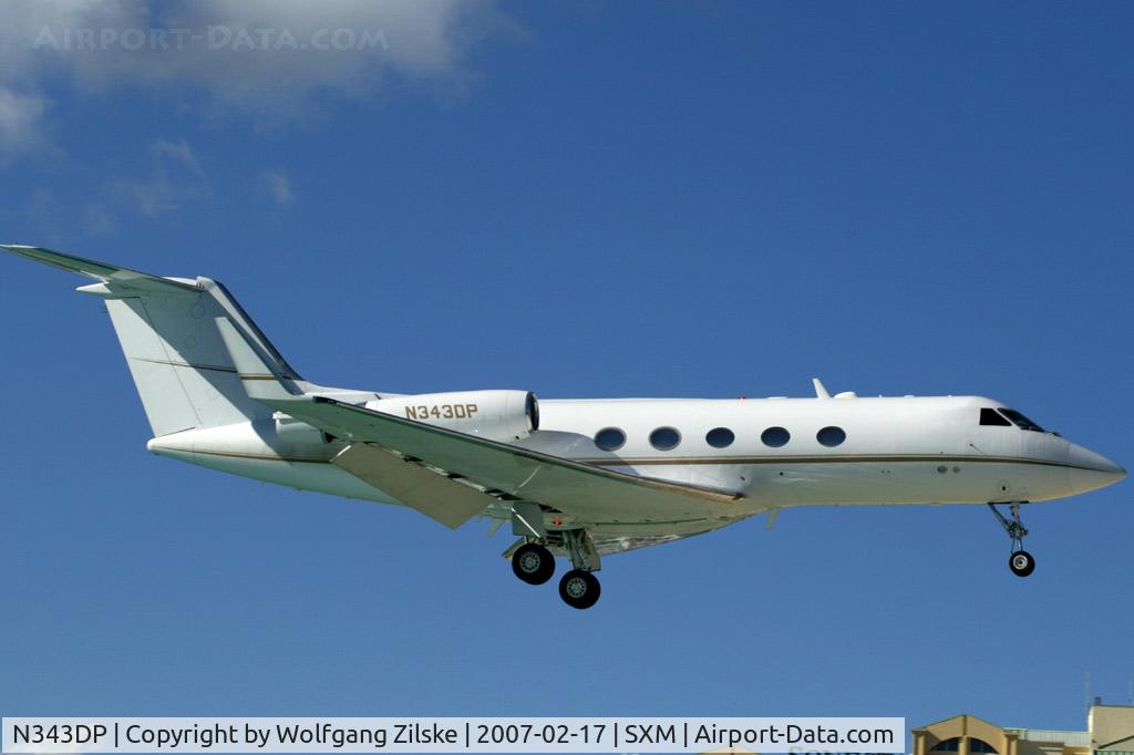 N343DP, 1986 Gulfstream Aerospace G-1159A Gulfstream III C/N 483, visitor