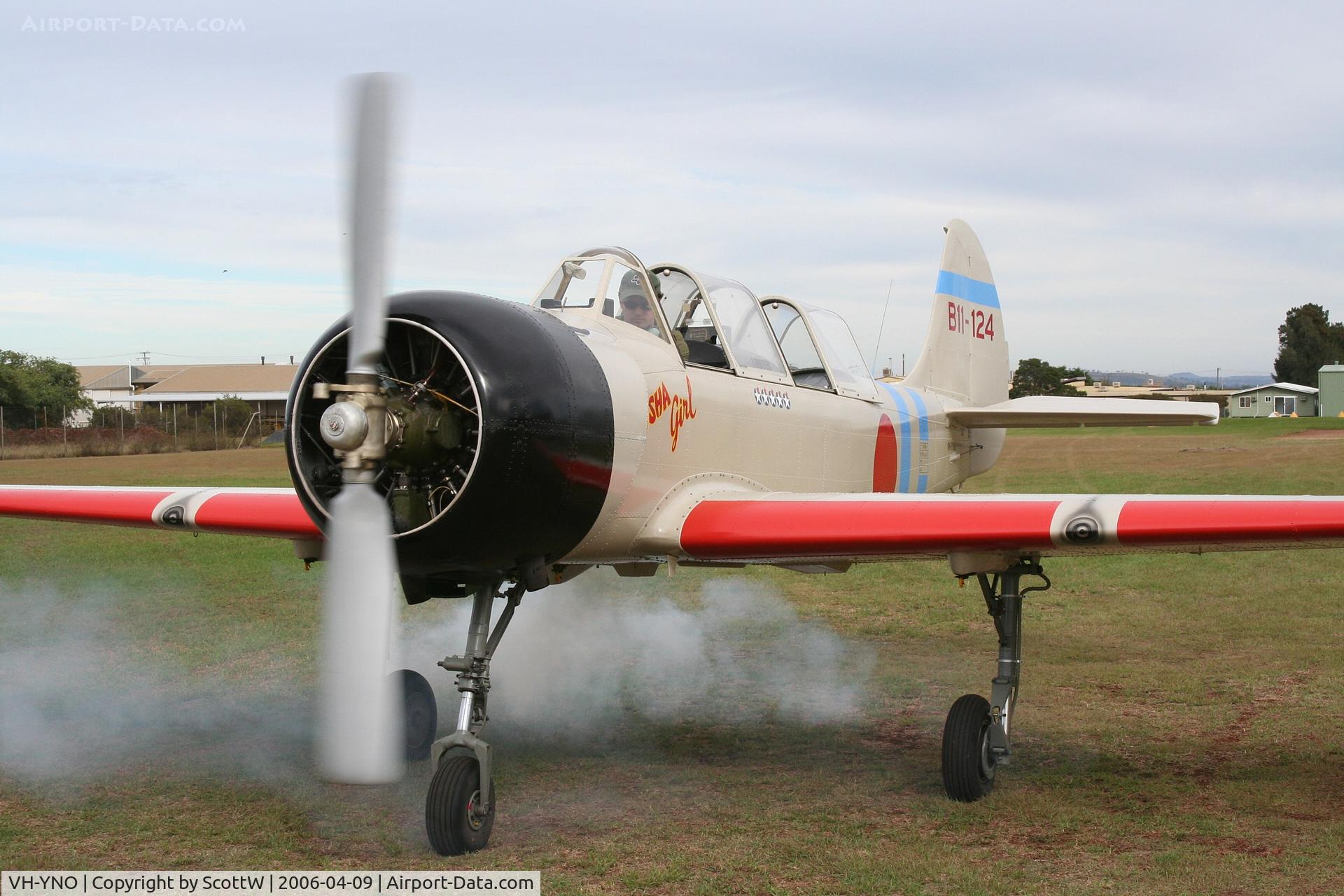 VH-YNO, 1991 Yakovlev Yak-52 C/N 9111506, This Yak-52 wears the markings of a Japanese Zero