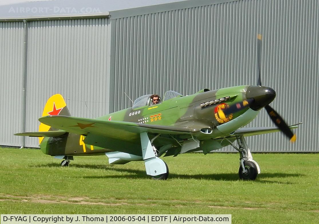 D-FYAG, Yakovlev Yak-3U C/N 0470103, Yakovlev YAK-3U