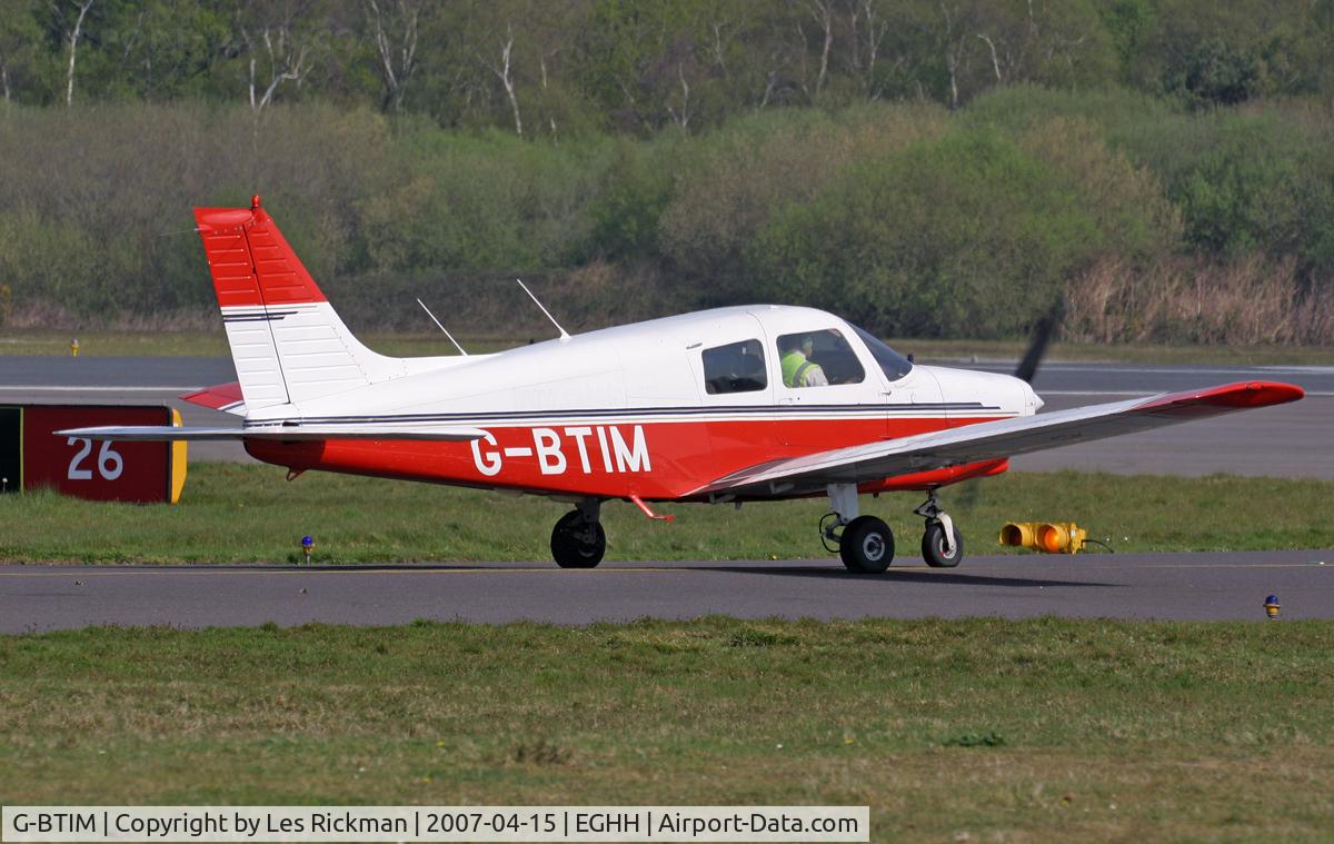 G-BTIM, 1989 Piper PA-28-161 Cadet C/N 2841159, Piper Pa 28-161 Cadet