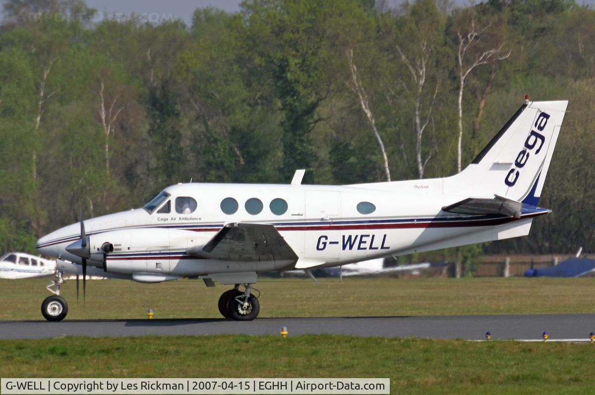 G-WELL, 1978 Beech E90 King Air C/N LW-198, Beech King Air 90