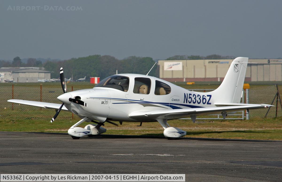 N5336Z, 2004 Cirrus SR20 C/N 1413, Cirrus SR22