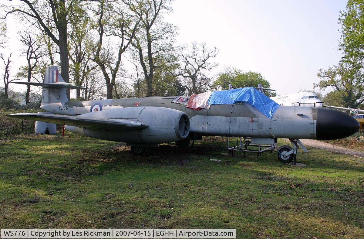 WS776, 1954 Gloster Meteor NF.14 C/N Not found WS776, Meteor NF14