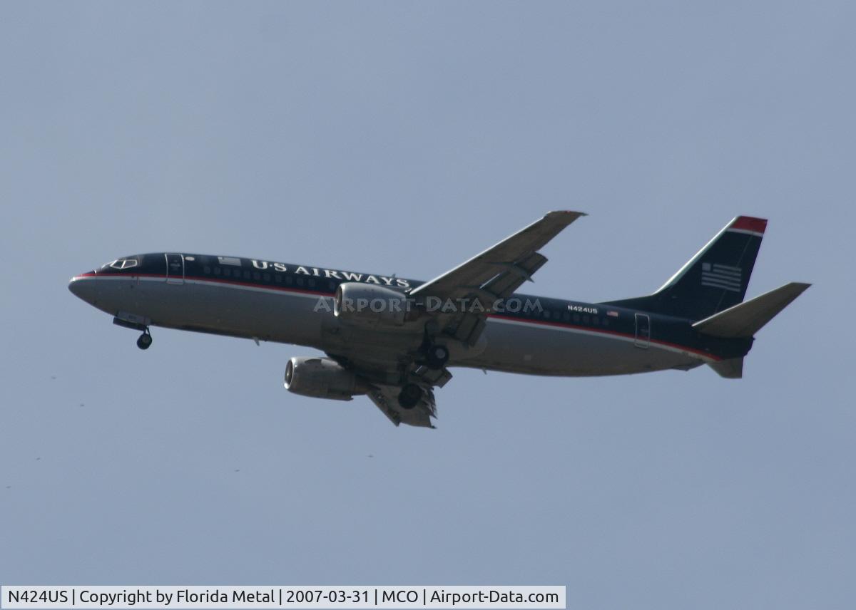 N424US, 1989 Boeing 737-401 C/N 23991, US