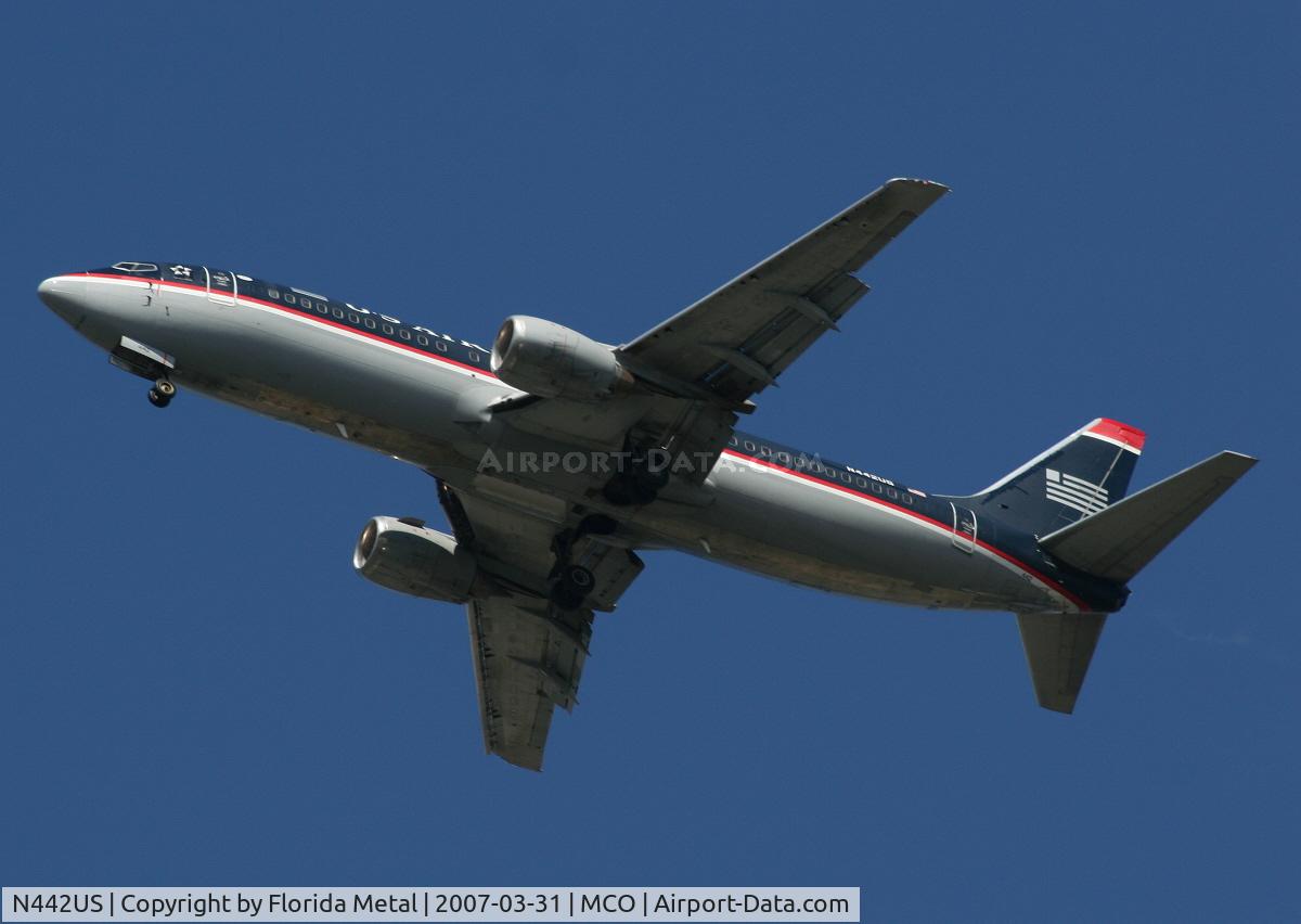 N442US, 1990 Boeing 737-4B7 C/N 24841, US