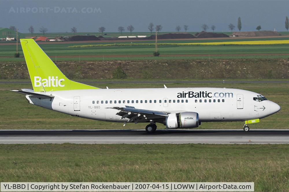 YL-BBD, 1999 Boeing 737-53S C/N 29075, Air Baltic 737.