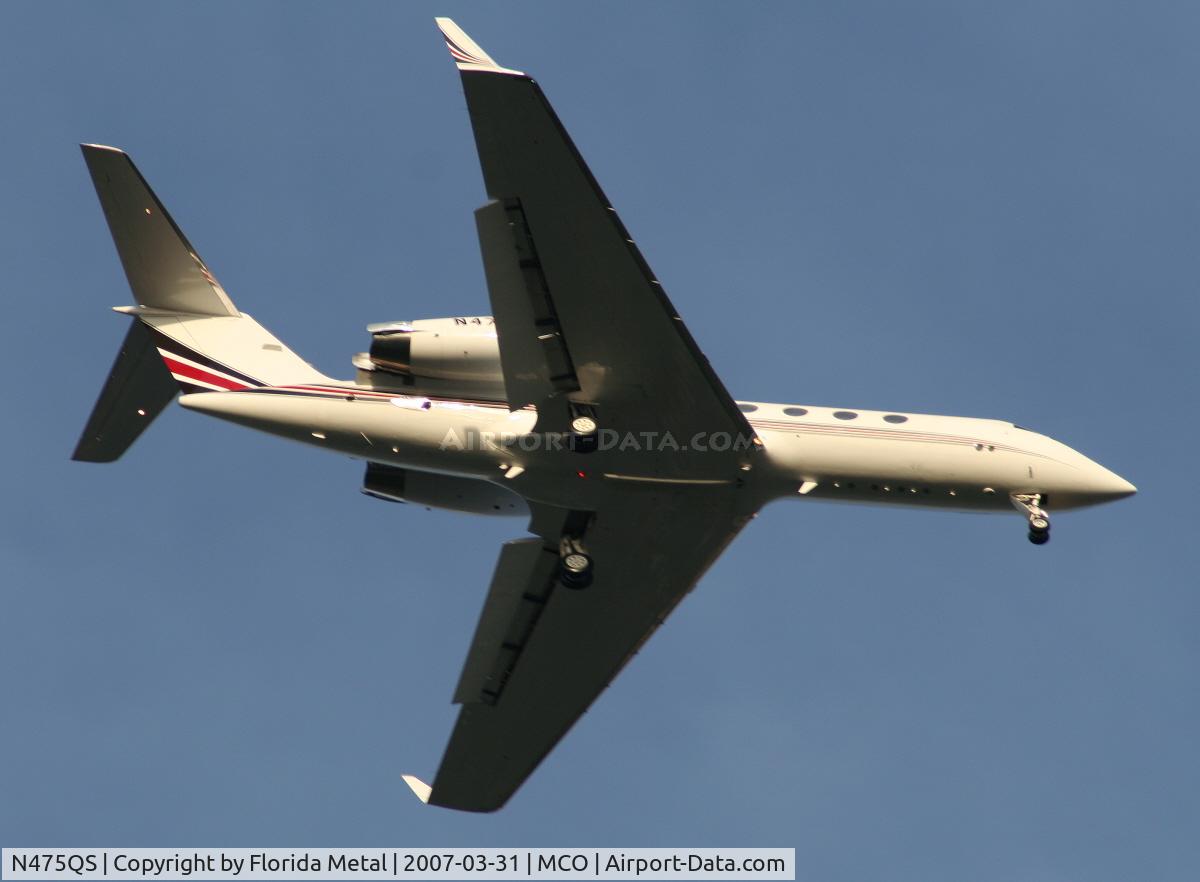 N475QS, 1995 Gulfstream Aerospace G-IV C/N 1275, Net Jets