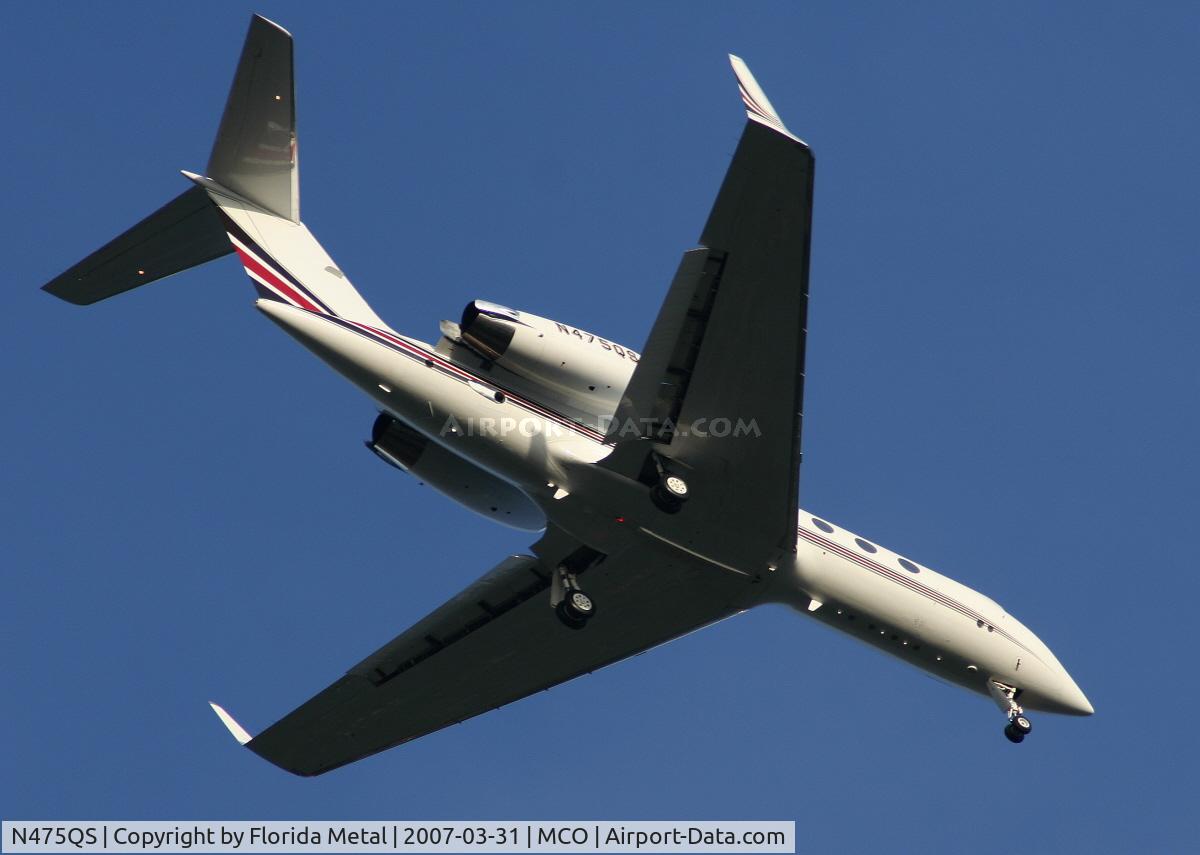 N475QS, 1995 Gulfstream Aerospace G-IV C/N 1275, Net Jets