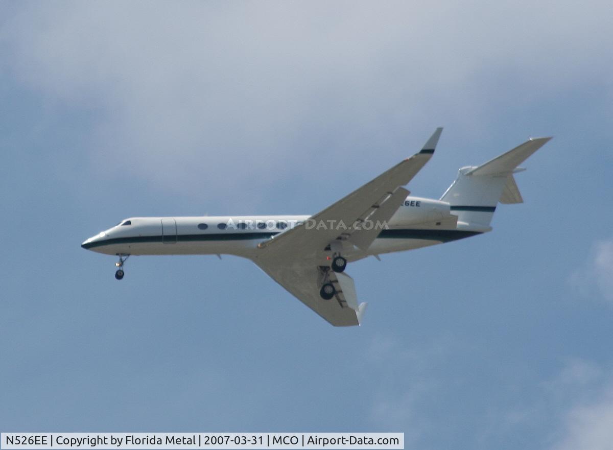 N526EE, 1997 Gulfstream Aerospace G-V C/N 519, G-V