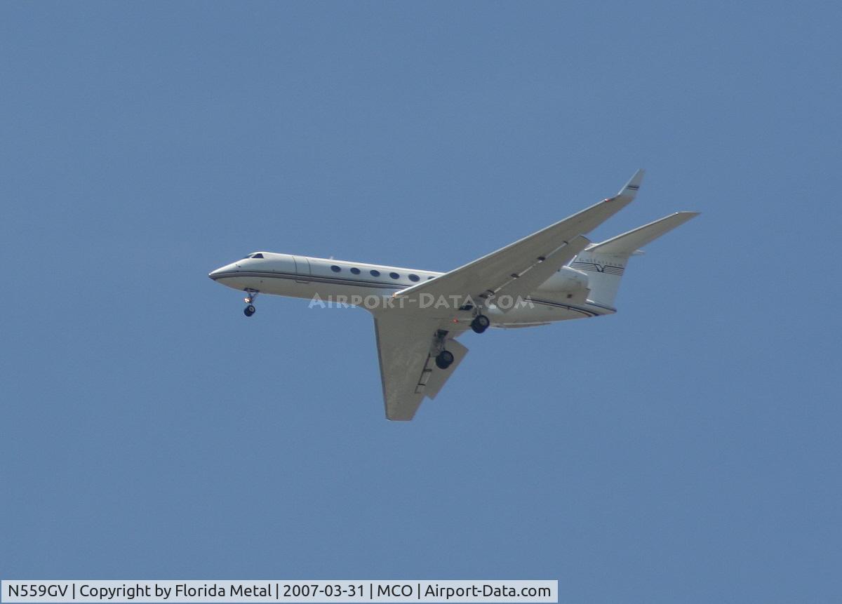 N559GV, 1998 Gulfstream Aerospace Gulfstream V C/N 559, G-5