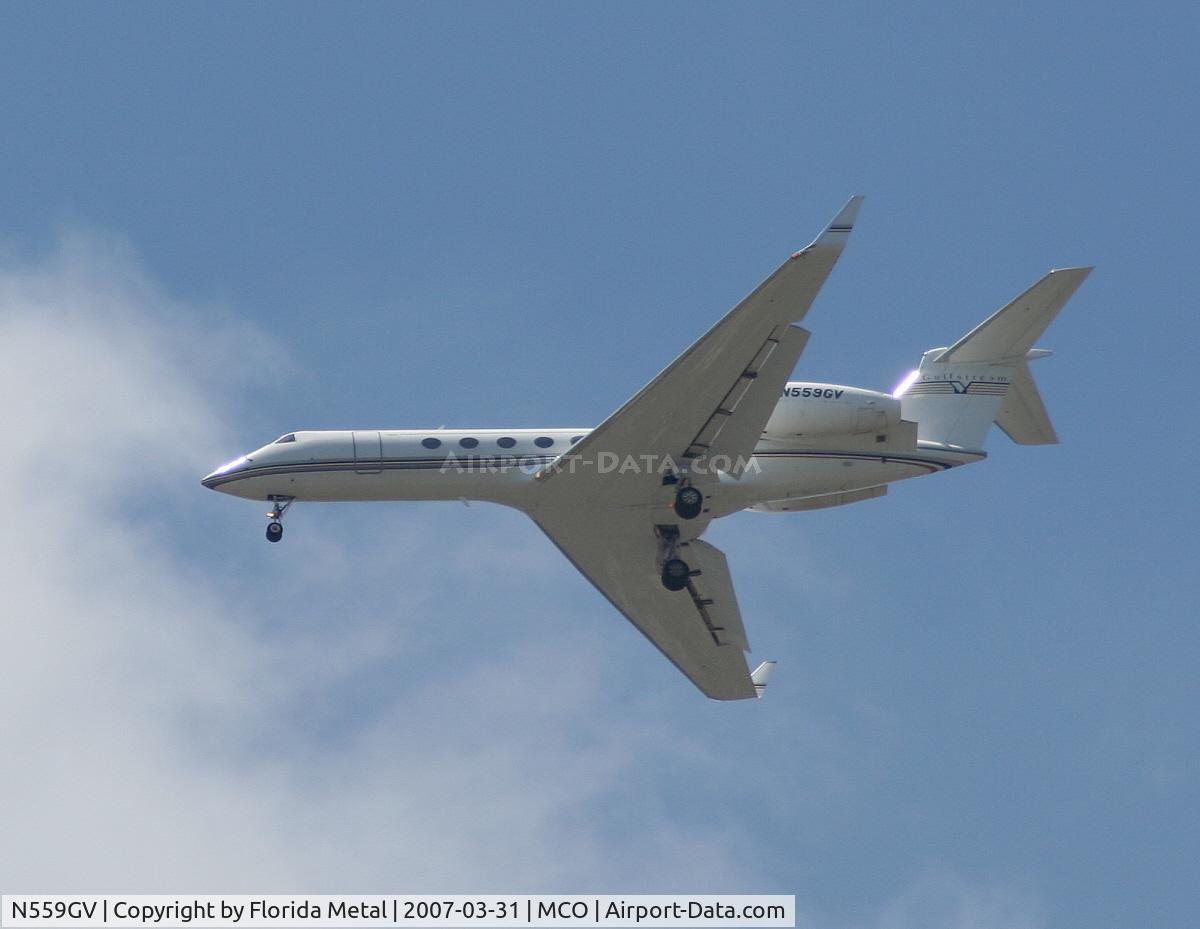 N559GV, 1998 Gulfstream Aerospace Gulfstream V C/N 559, G-5