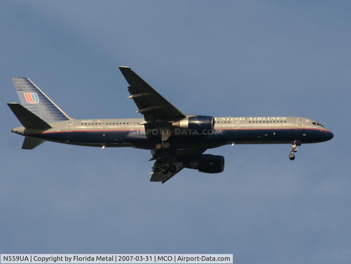 N559UA, 1992 Boeing 757-222 C/N 26657, United